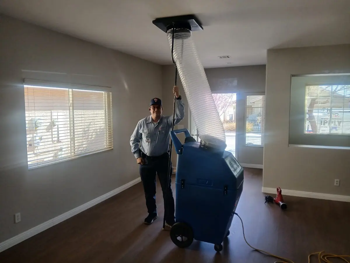Professional Dryer Vent Cleaning work inside a North Richland Hills home